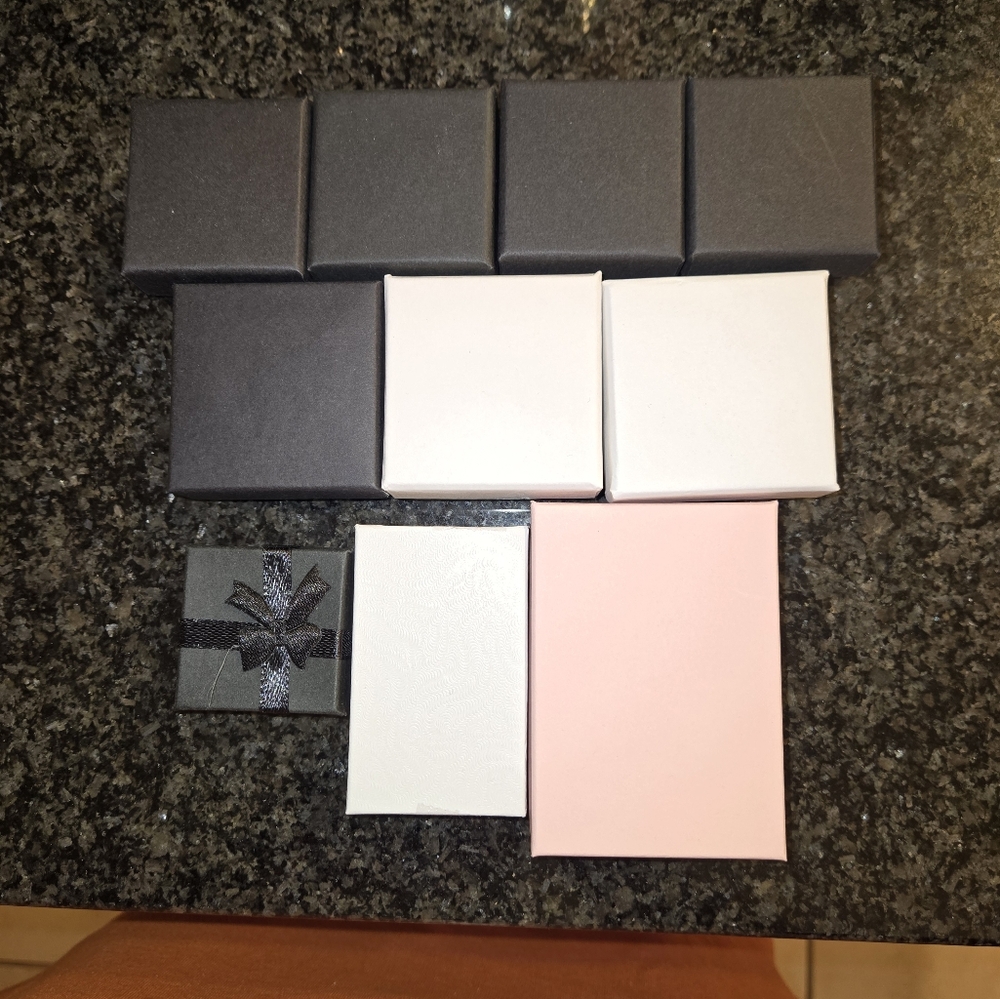 Assorted Ring Boxes Set Of 30
